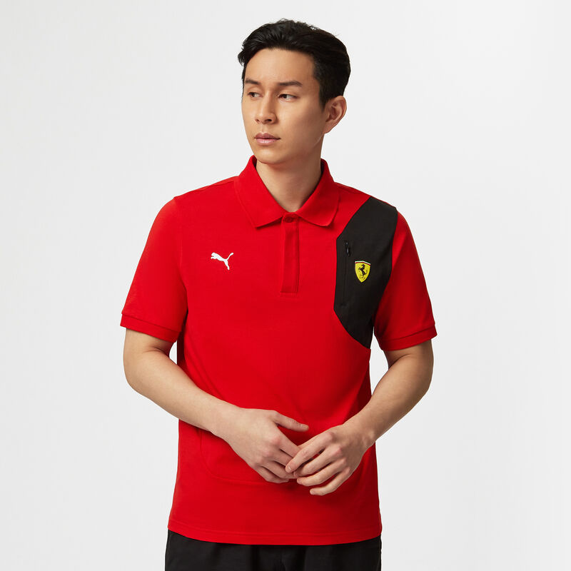 SF FW MENS CLASSIC POLO - red