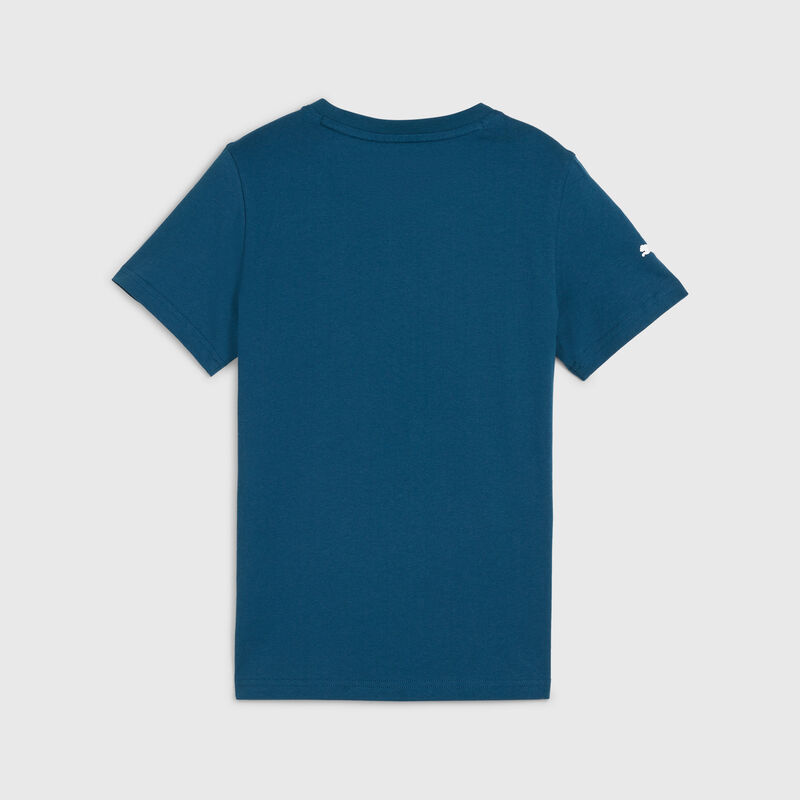 MAPF1 LS KIDS LOGO TEE - blue