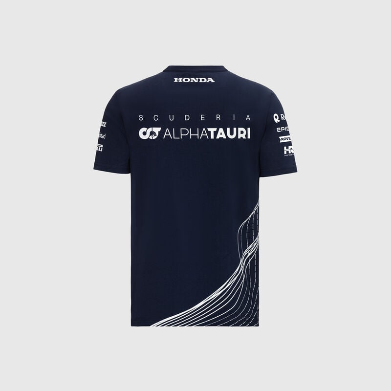 ALPHA TAURI SL KIDS TEE - navy