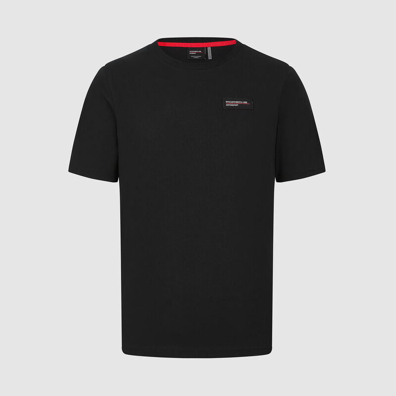 Logo T-shirt 2025 - Porsche Motorsport - Black XS for males - 8719203394510 - Fuel For Fans F1 Merchandise store