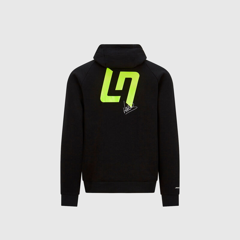 MCLAREN FW LANDO LOGO HOODED SWEAT - black