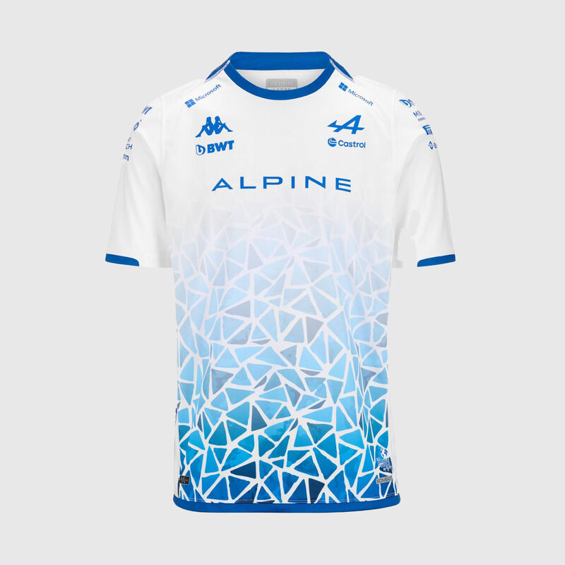 ALPINE SE MENS BARCELONA TEE - white