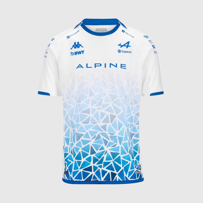 ALPINE SE MENS BARCELONA TEE - white