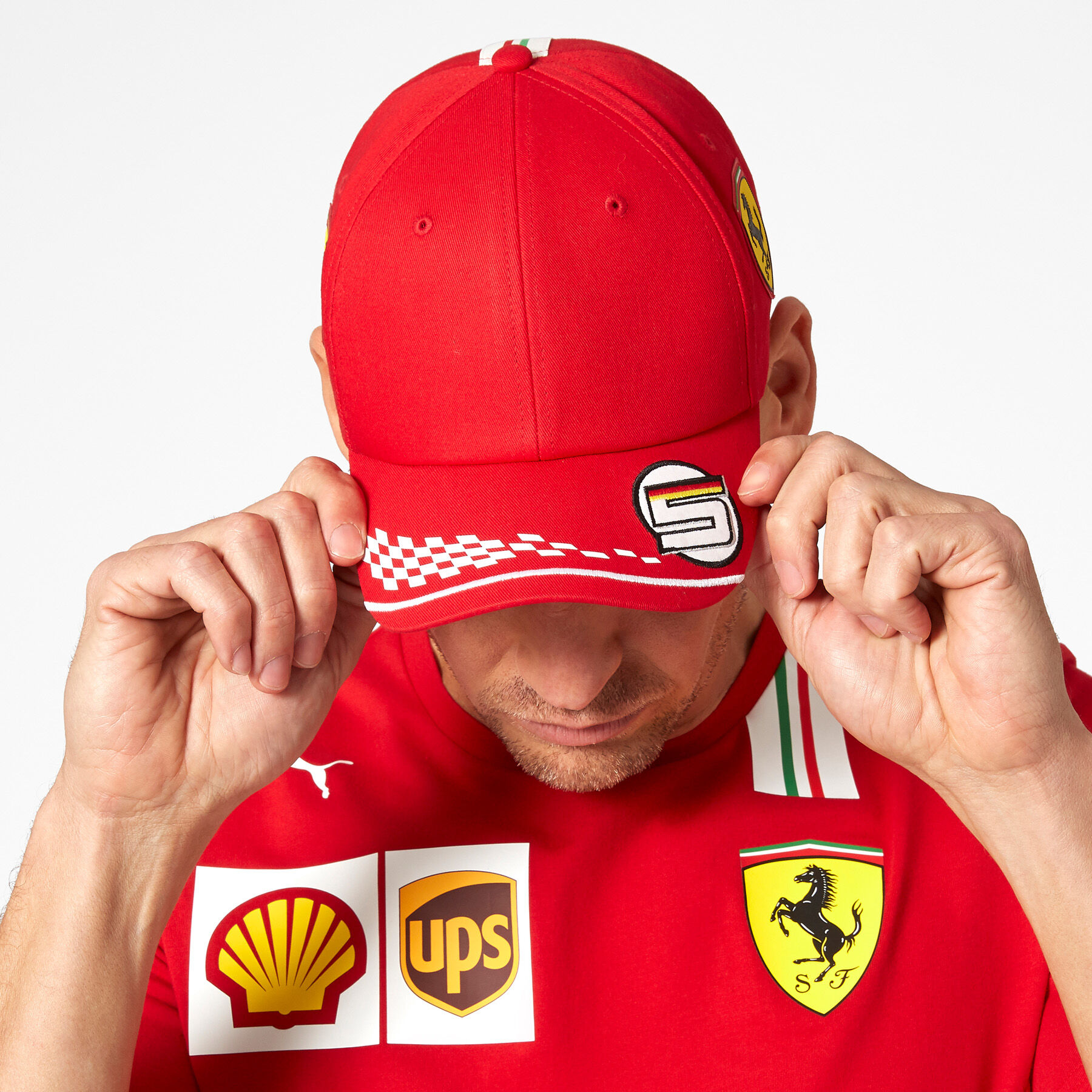 Vettel cheap ferrari cap