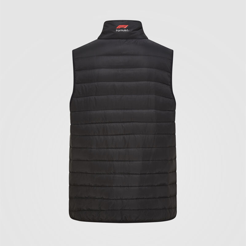 F1 FW TECH PADDED GILET - black