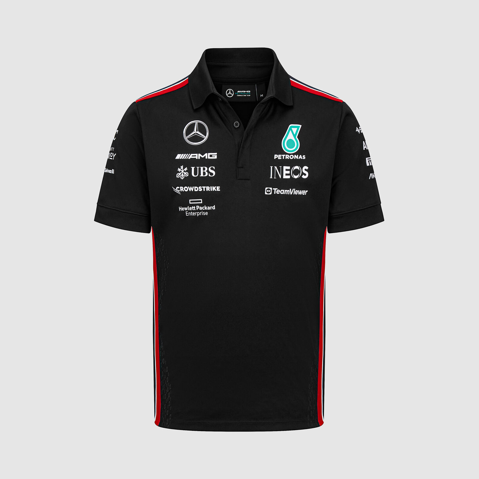 Polo homme Team Black Mercedes AMG F1 2023 Noir, Vêtements \ Polos Équipes  \ Équipes de Formule 1 \ Mercedes