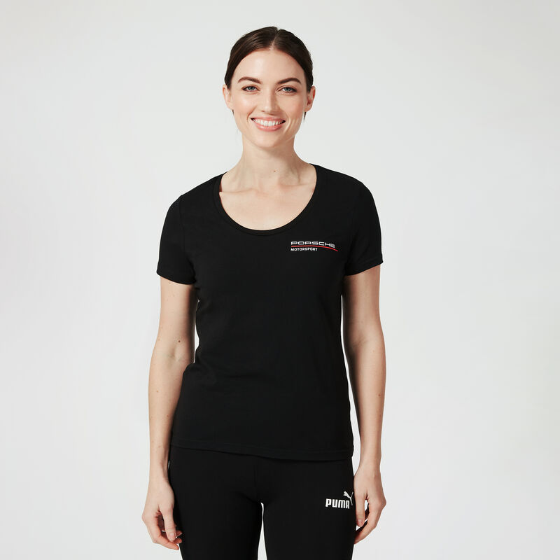 PORSCHE FW WOMENS TEE - black