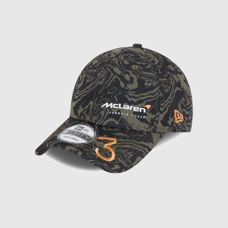 MCLAREN SL SEASONAL RICCIARDO AOP 9FORTY CAP - green