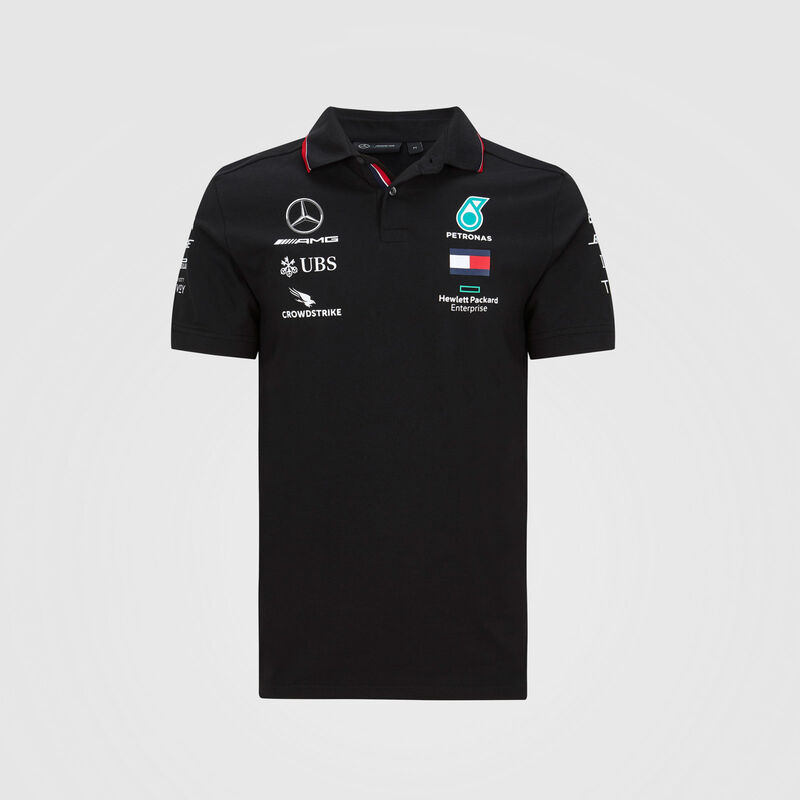 MAPM RP MENS POLO  - black