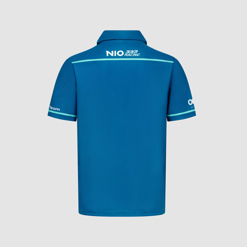 NIO 333 SL TEAM POLO SHIRT - blue