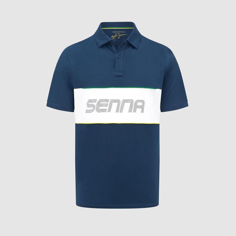 AS FW MENS RACE POLO - navy