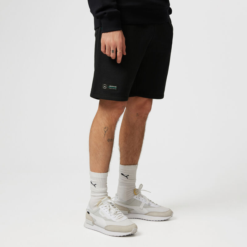 MAPF1 FW MENS SWEAT SHORTS - black