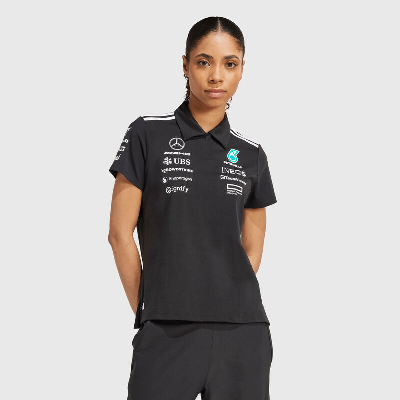 MAPF1 RP WOMENS TEAM POLO - black