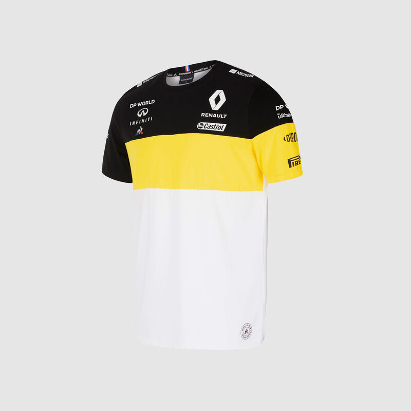 RENAULT RP MENS TEAM TEE - black