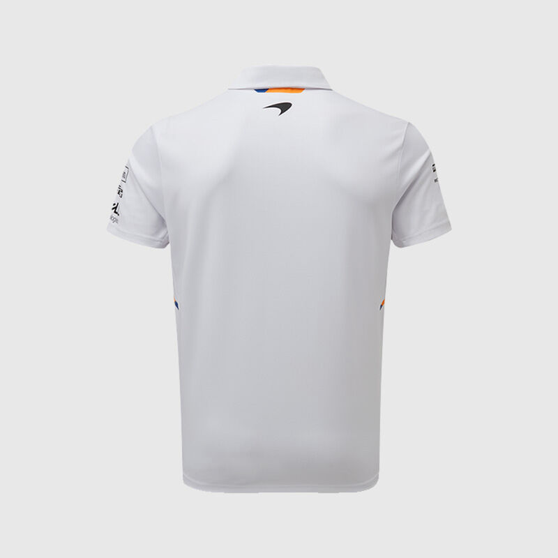 MCLAREN RP MENS POLO - white