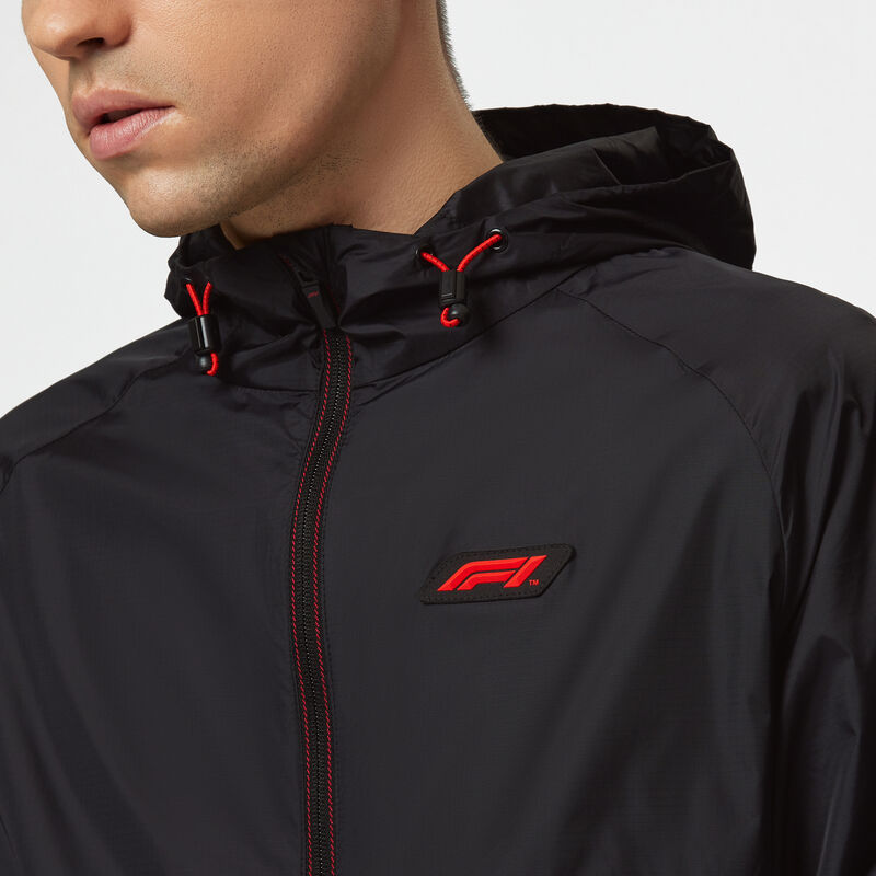 F1 FW WINDBREAKER JACKET - black