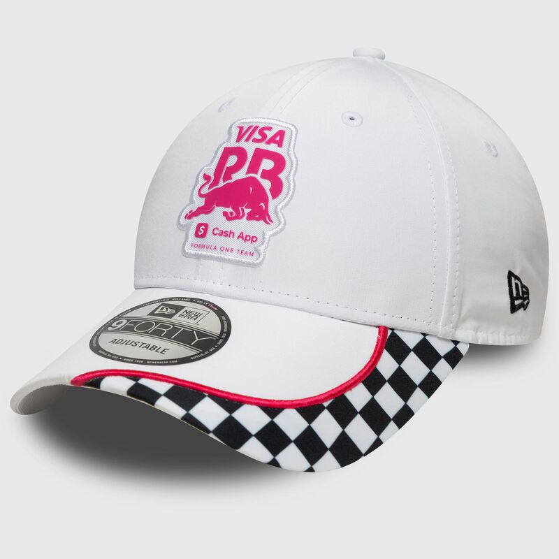 VCARB FW CHECKER 9FORTY CAP - White