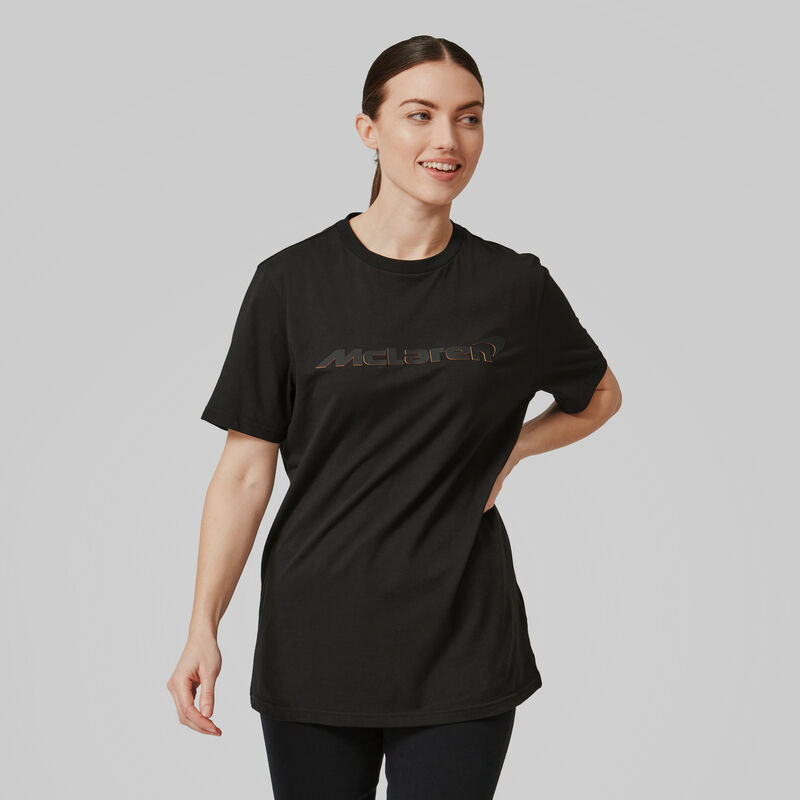 MCLAREN FW MENS STEALTH LOGO TEE - black