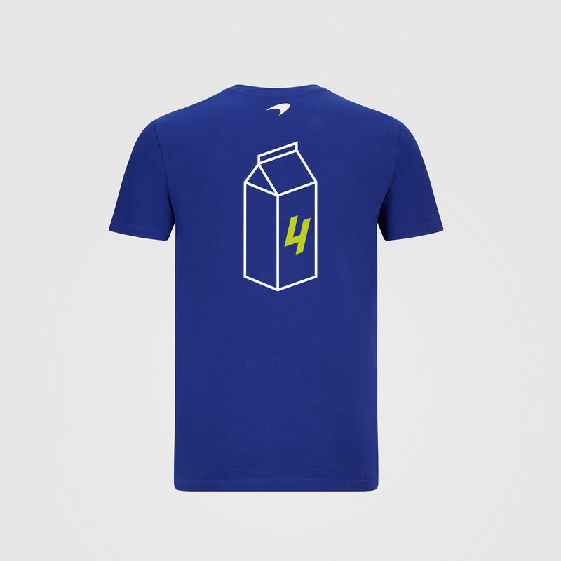 MCLAREN FW RACE AS ONE LANDO MILK TEE - blue