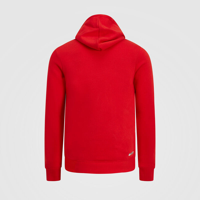 SF FW MENS HOODED SWEAT - red