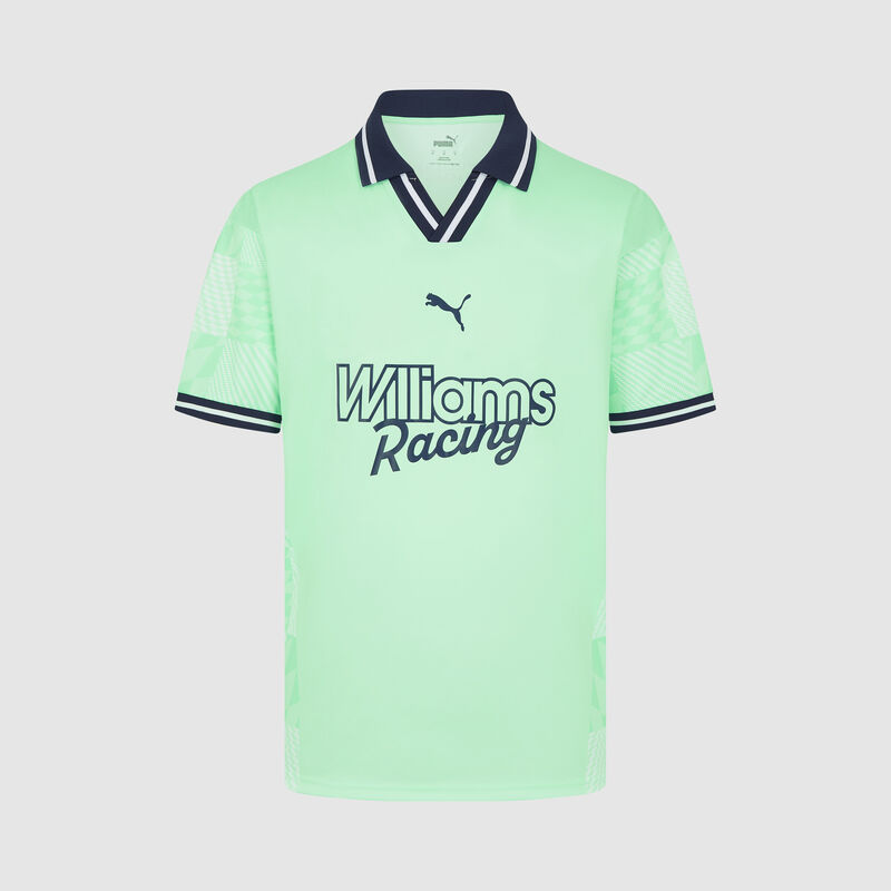Legacy Oversized Polo 2024 - Williams Racing - Green 3XL for males - 8719203419350 - Fuel For Fans F1 Merchandise store