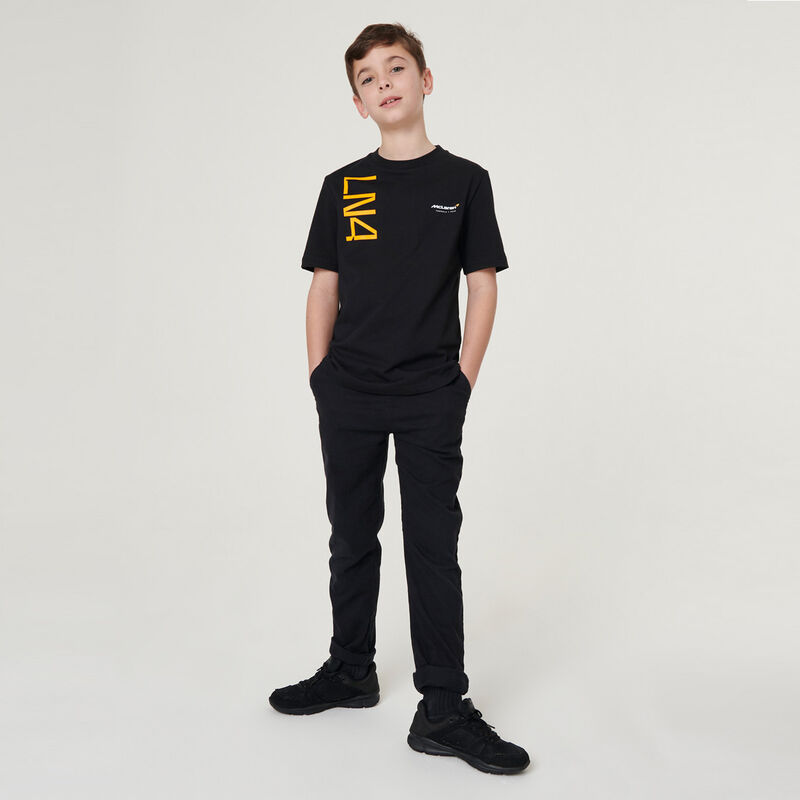 MCLAREN FW KIDS NORRIS TEE - black