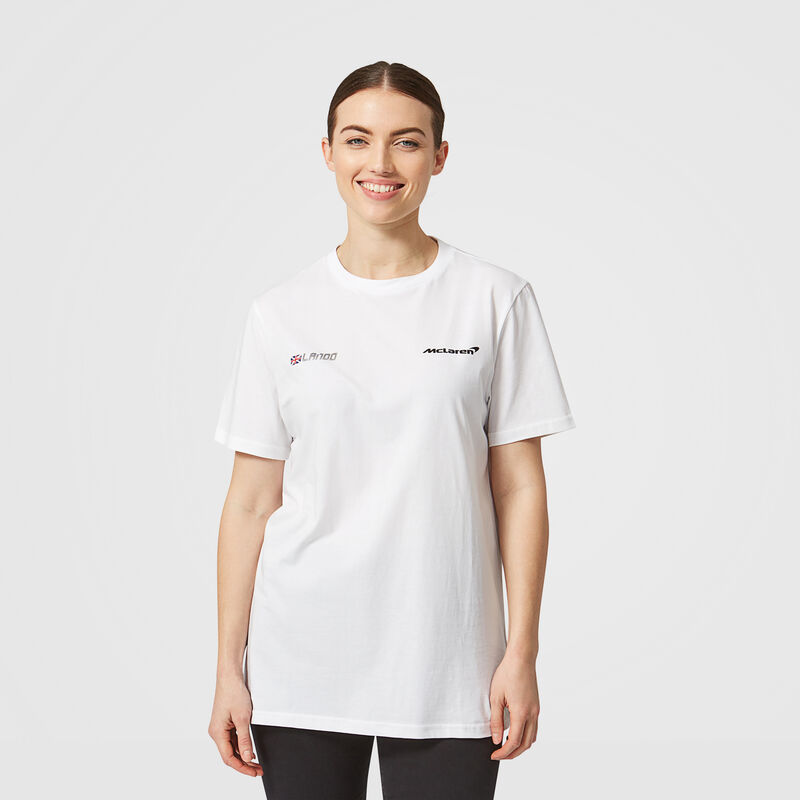 MCLAREN FW MENS LANDO NO4 TEE - white