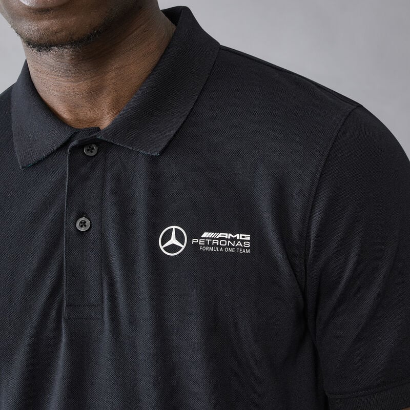 MAPF1 FW MENS POLO - black