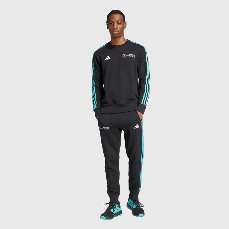 MAPF1 FW MENS DNA SWEAT TOP - black