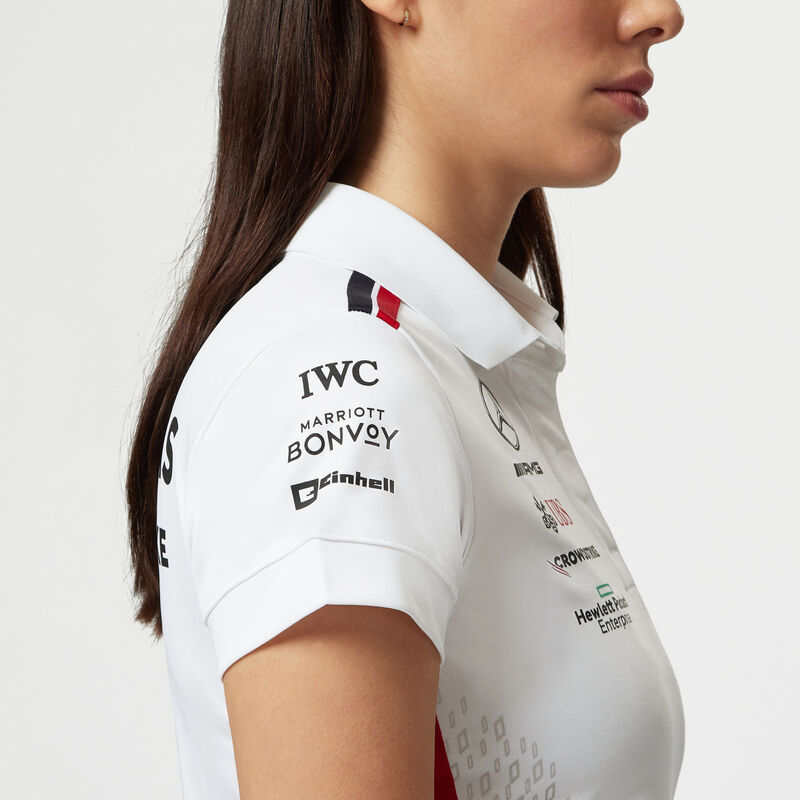 MAPF1 RP WOMENS POLO - white