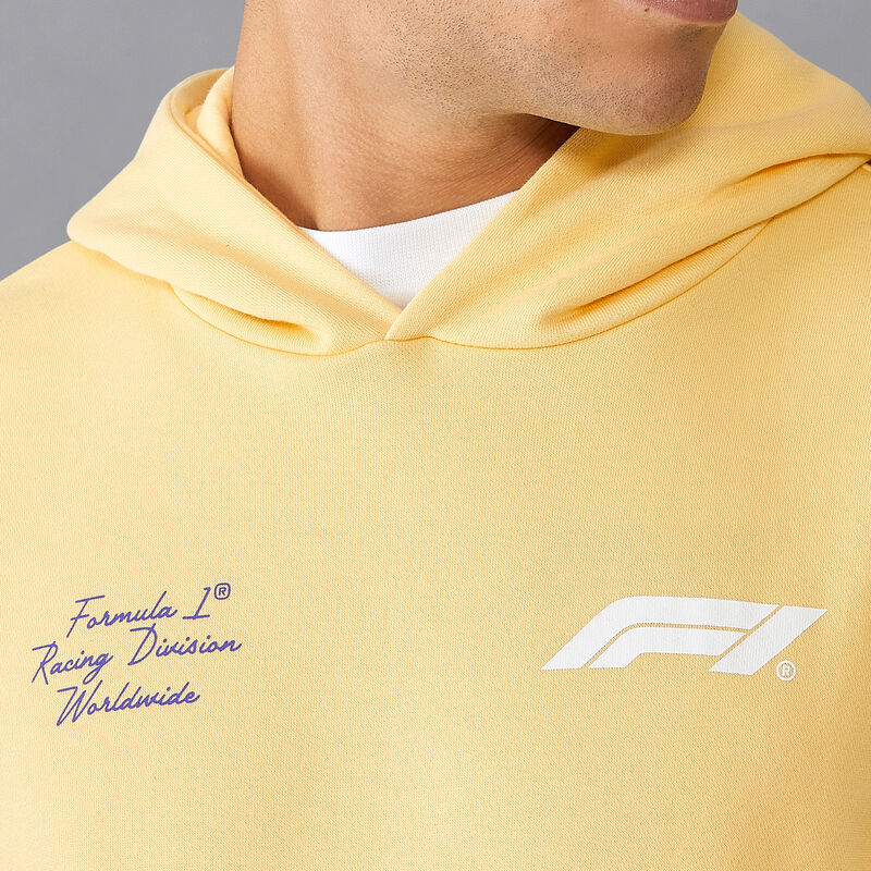 F1 FW RDW HOODY - yellow