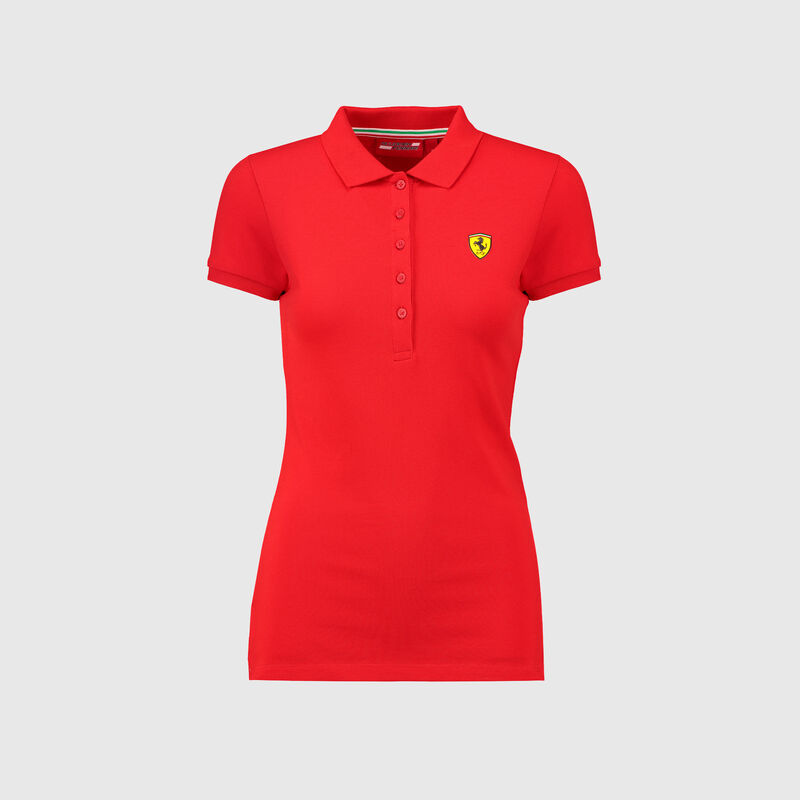 SF FW WOMENS CLASSIC POLO - red