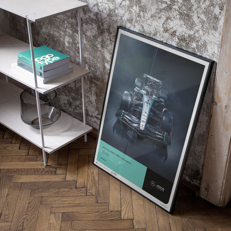 MAPF1 W15 2024 LARGE POSTER - grey