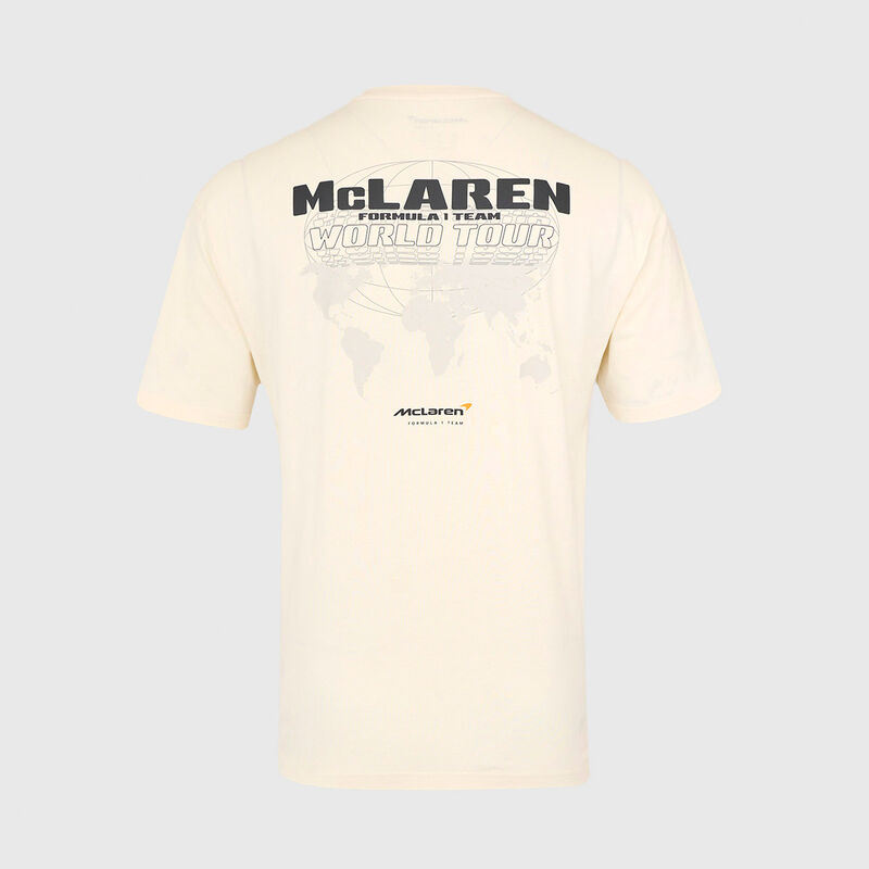 MCL FW UNISEX WORLD TOUR TEE - off white