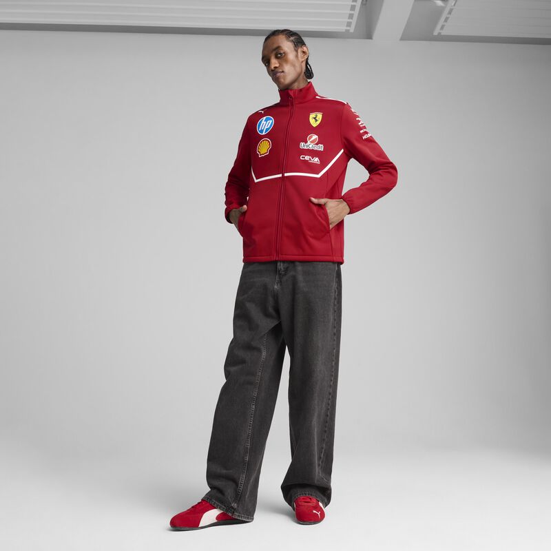 SF RP TEAM SOFTSHELL JACKET - red