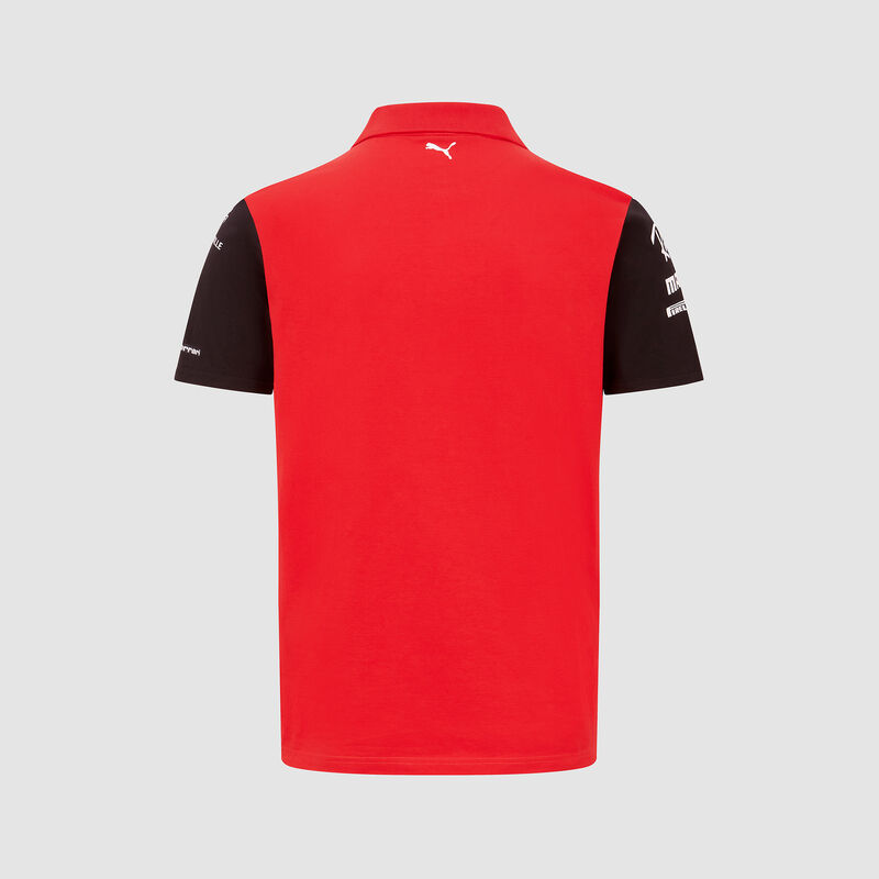 SF RP KIDS TEAM POLO - red