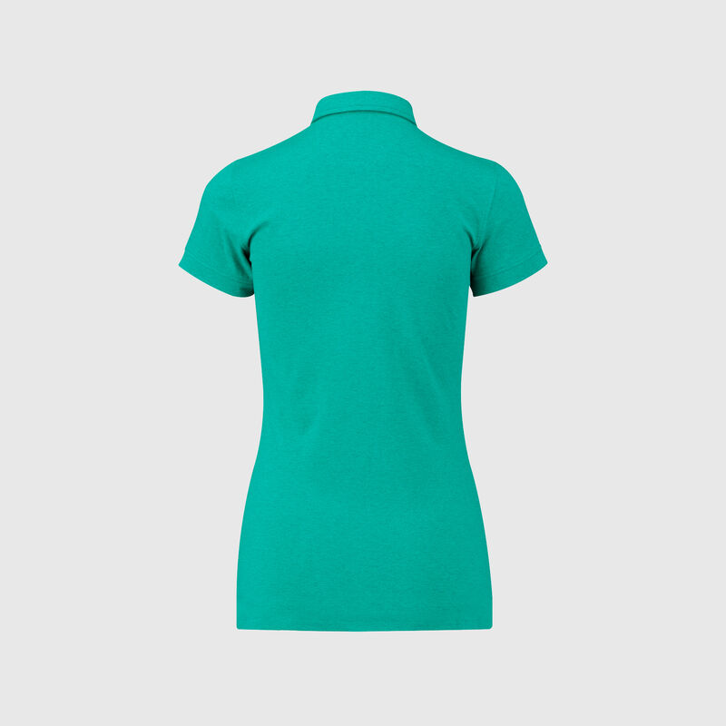 MAPM FW WOMENS MARL CLASSIC POLO - green