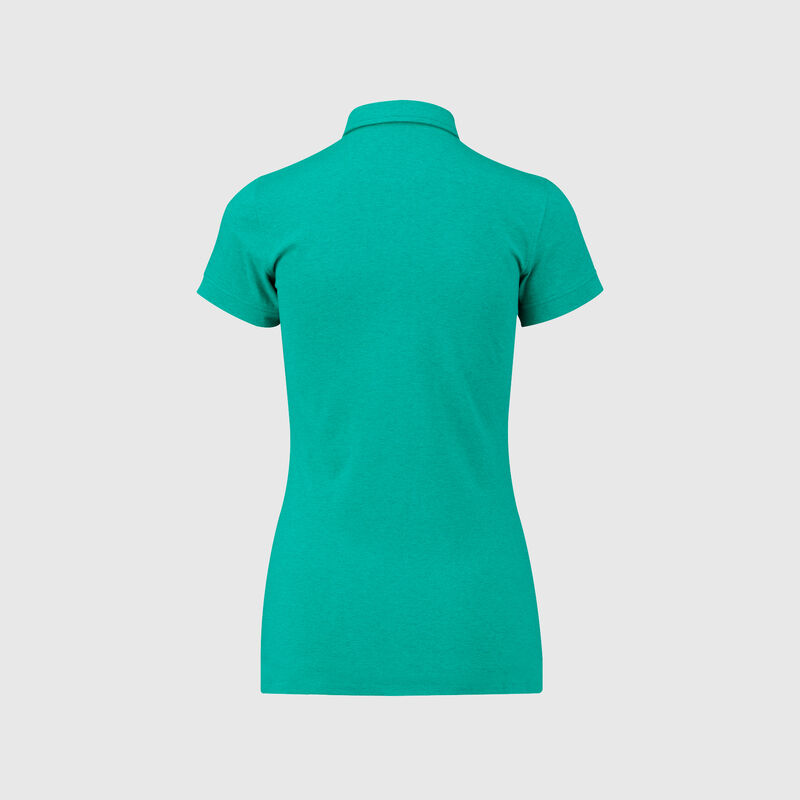 MAPM FW WOMENS MARL CLASSIC POLO - green