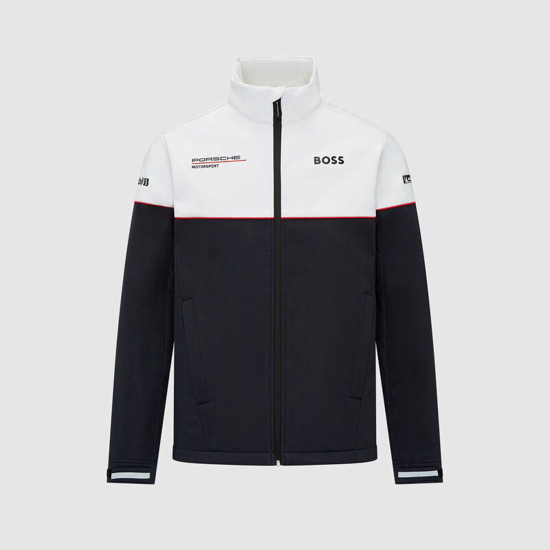 PORSCHE RP MENS TEAM SOFTSHELL JACKET - black