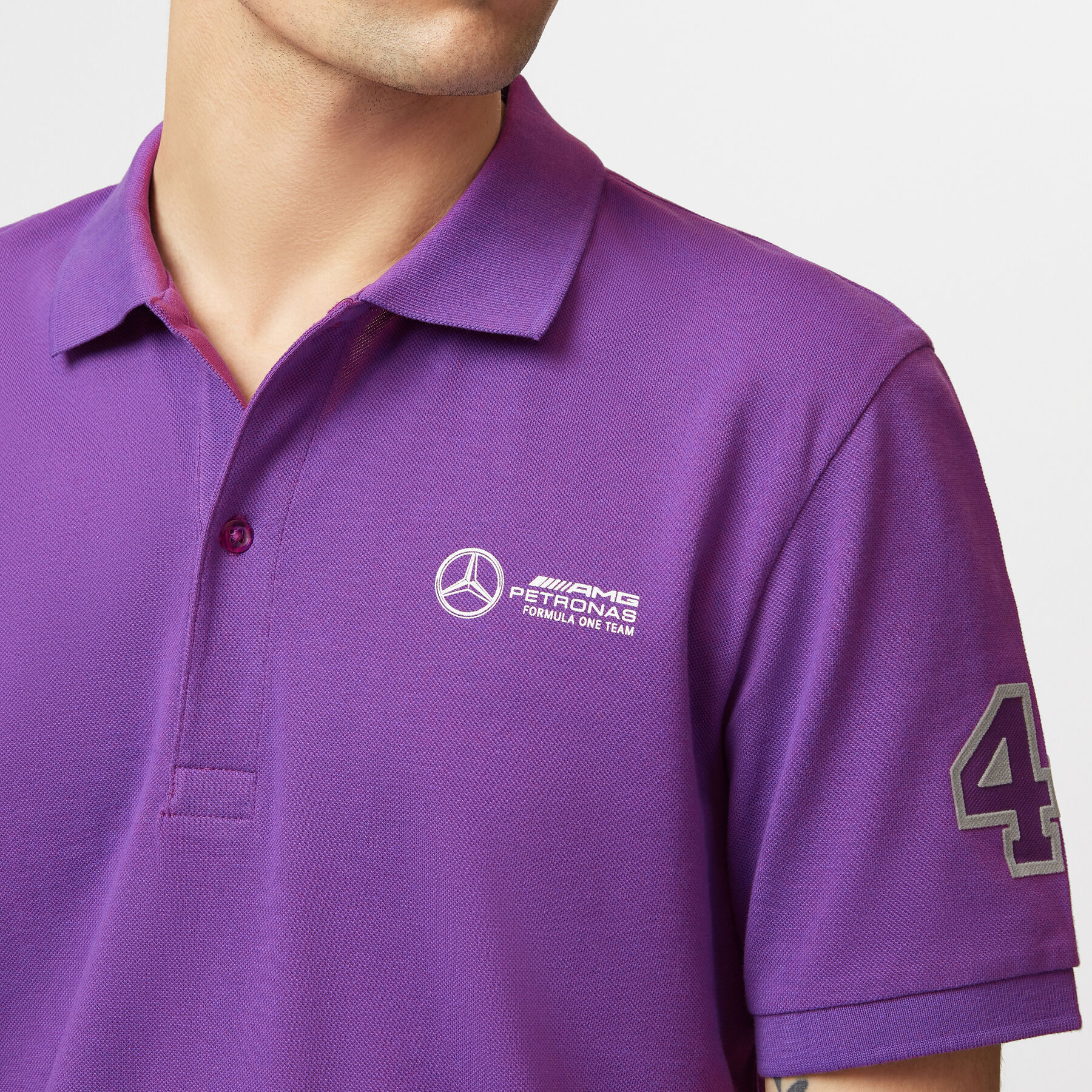 Lewis Hamilton LH44 Polo Mercedes AMG F1 Fuel For Fans