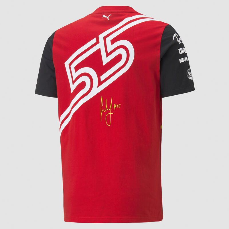 SF RP MENS SAINZ TEE - red