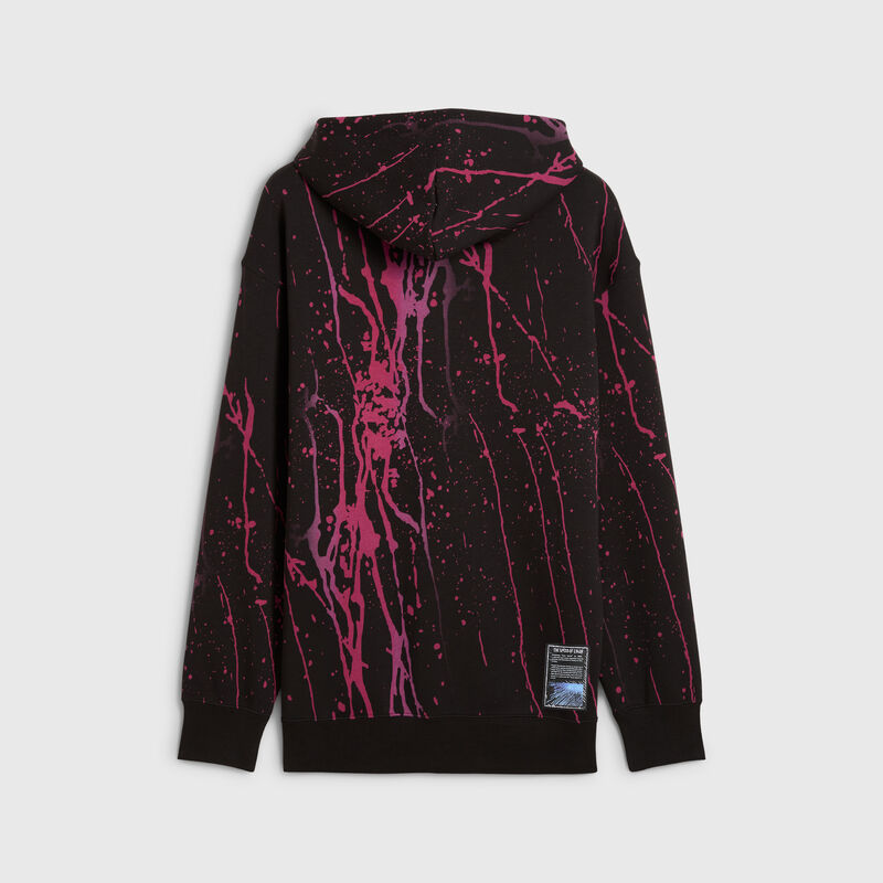 F1 LS SPEED SPLASH HOODIE - black