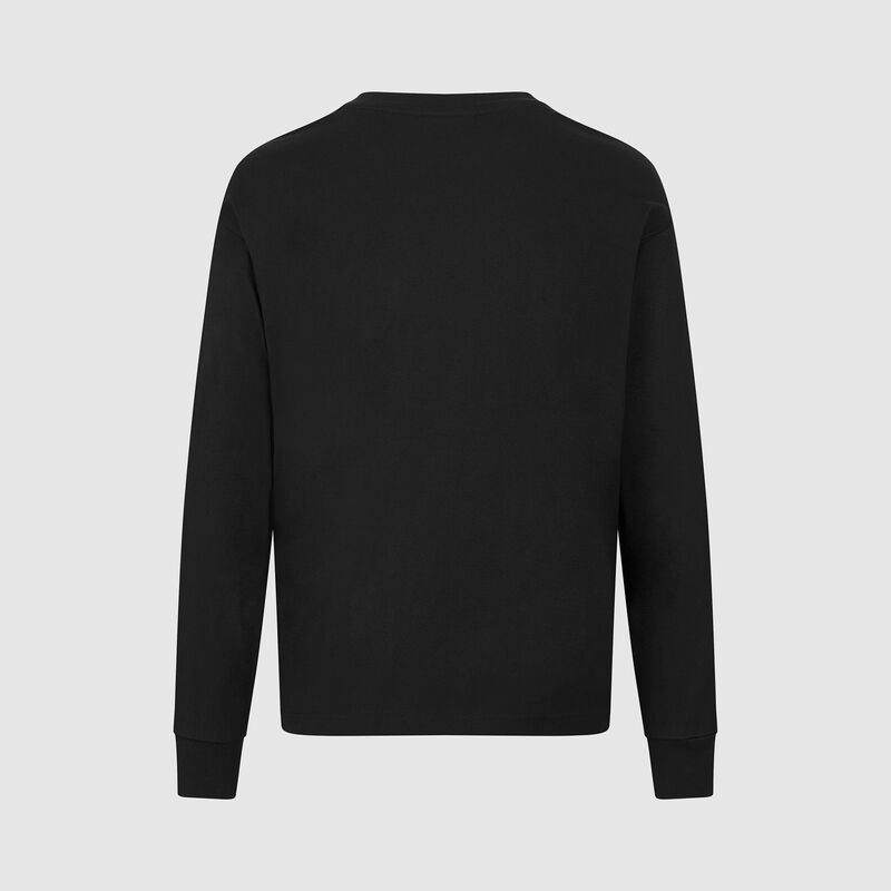 PORSCHE FW MENS UTILITY LS TEE - black