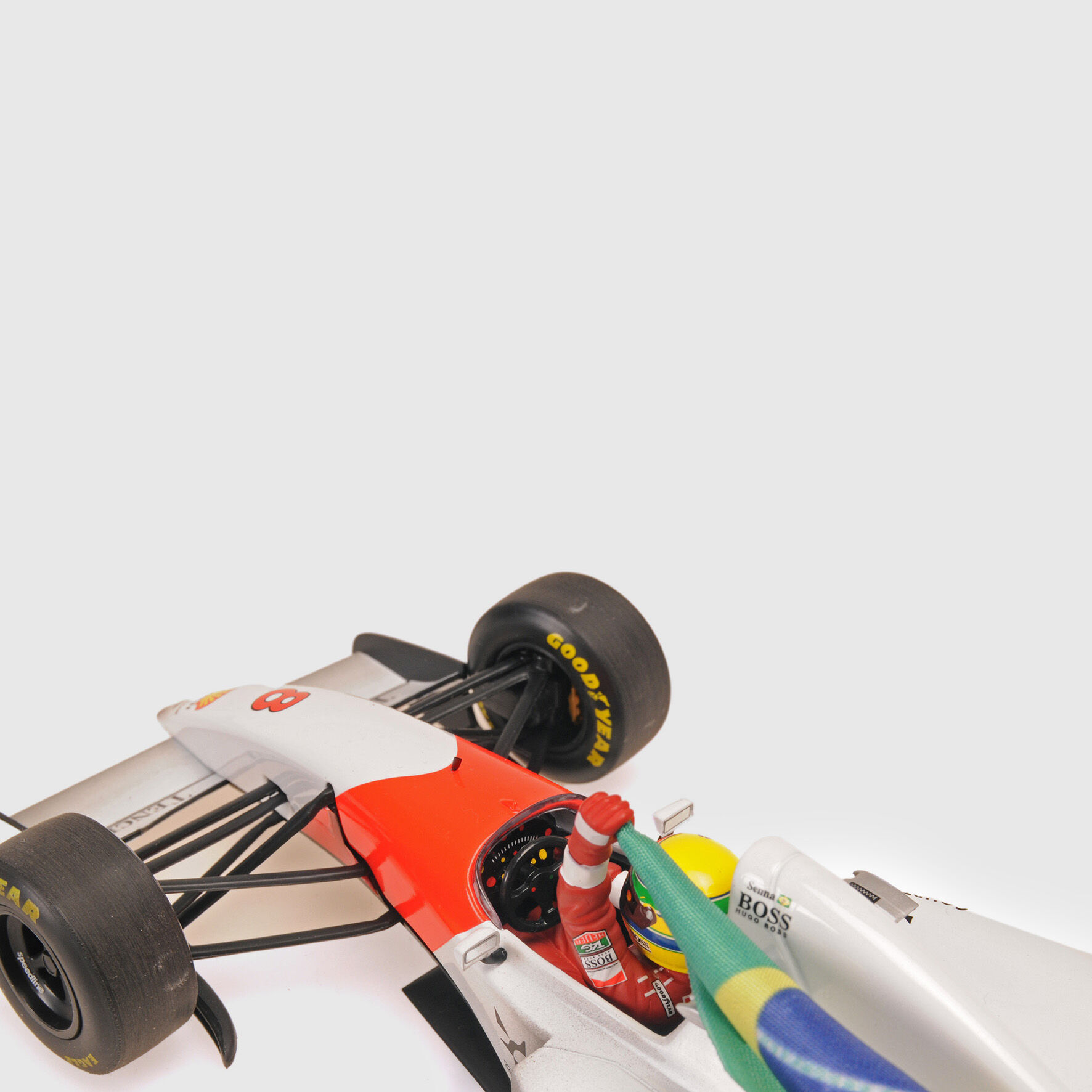 1993 Ayrton Senna MP4/8 Australian GP 1:18 Scale Model