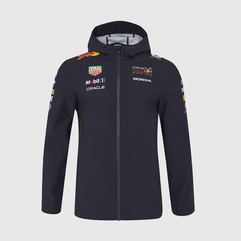 2025 Team Rain Jacket 2025 - Red Bull Racing - Navy 3XL - 5063455425502 - Fuel For Fans F1 Merchandise store