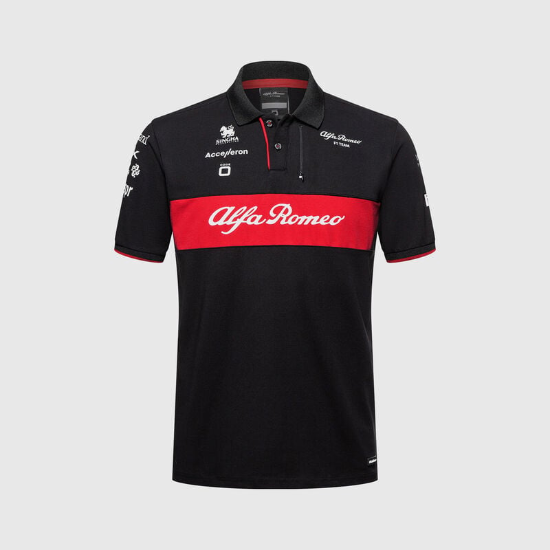 ALFA ROMEO SL RP TEAM POLO - black