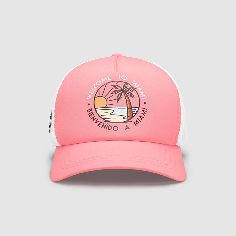 F1 FW RS MIAMI CAP - pink