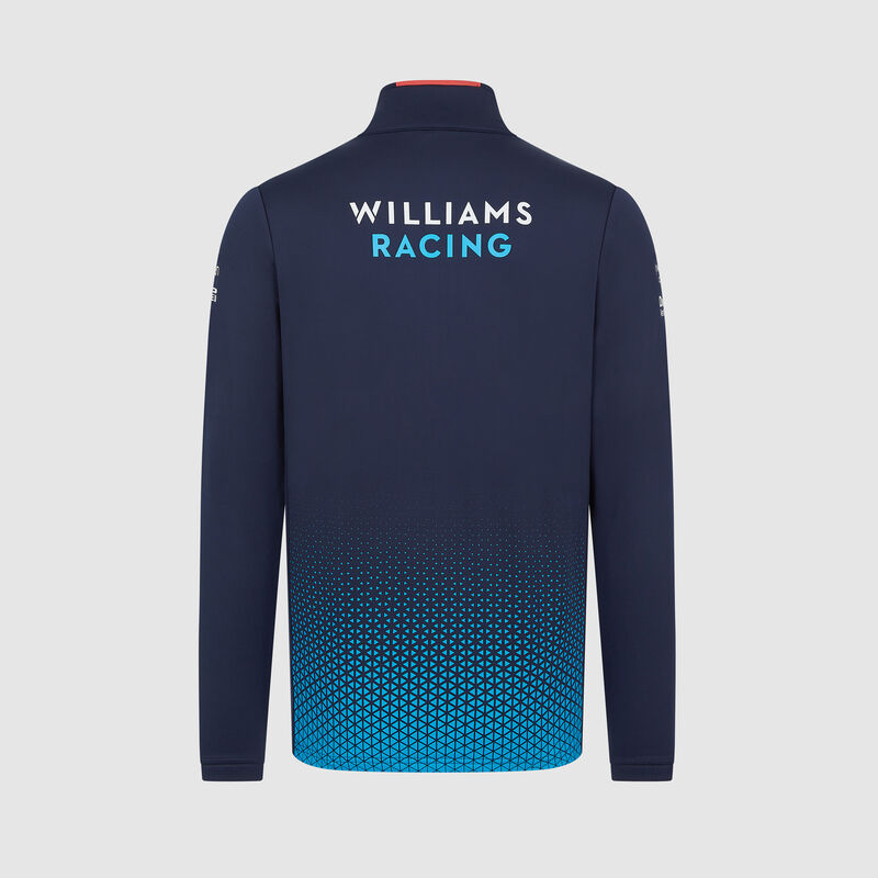 WILLIAMS RACING RP 1/4 ZIP JUMPER - navy