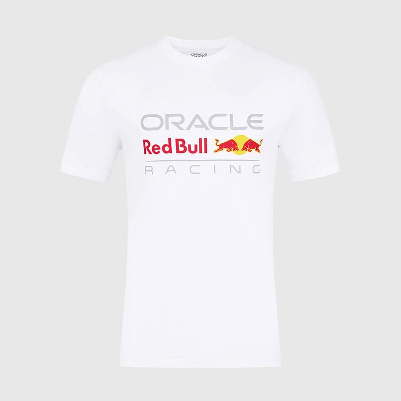 RBR FW UNISEX LARGE FRONT LOGO TEE - white