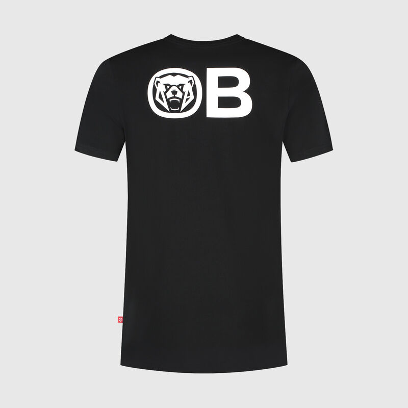 HAAS FW UNISEX OB DRIVER TEE - black